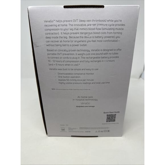 VenaGo Portable Compression Device DVT Bloodclot Prevention‎ DJO Circulation - Picture 3 of 7